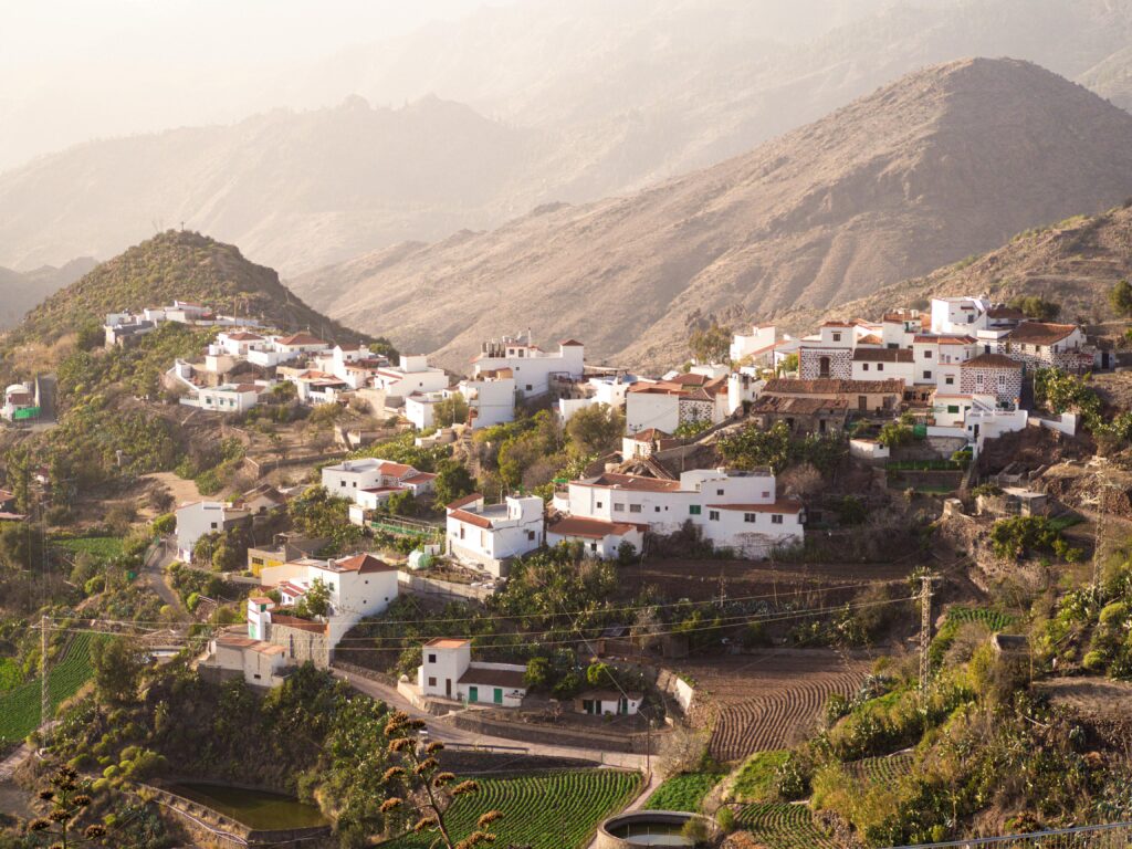 Paisaje Islas Canarias jubilados