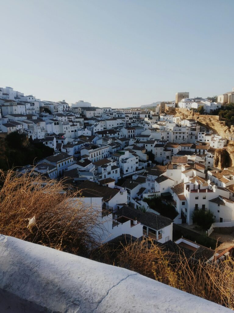 Pueblo blanco de Ronda con su famoso puente